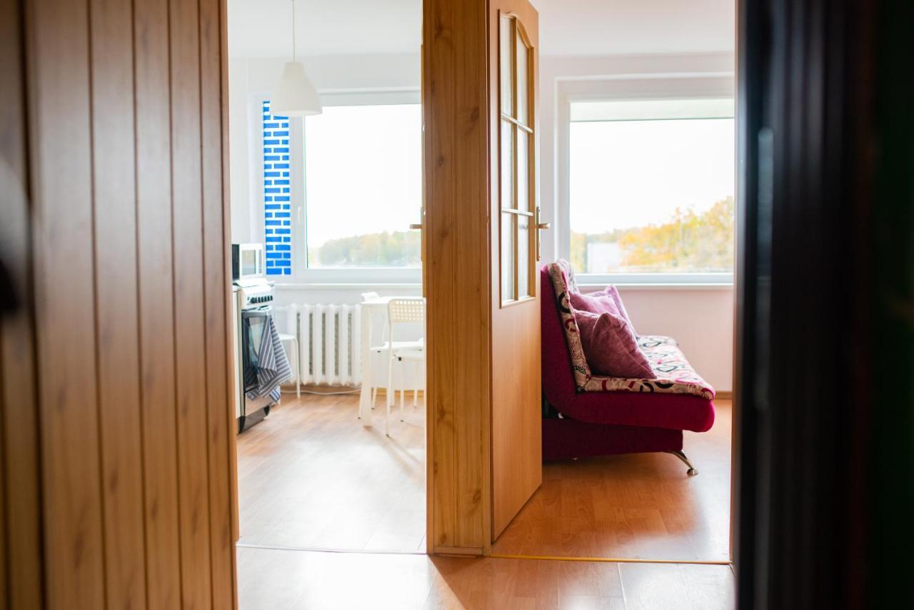 Centro Apartamentai Naujoji Akmene Buitenkant foto