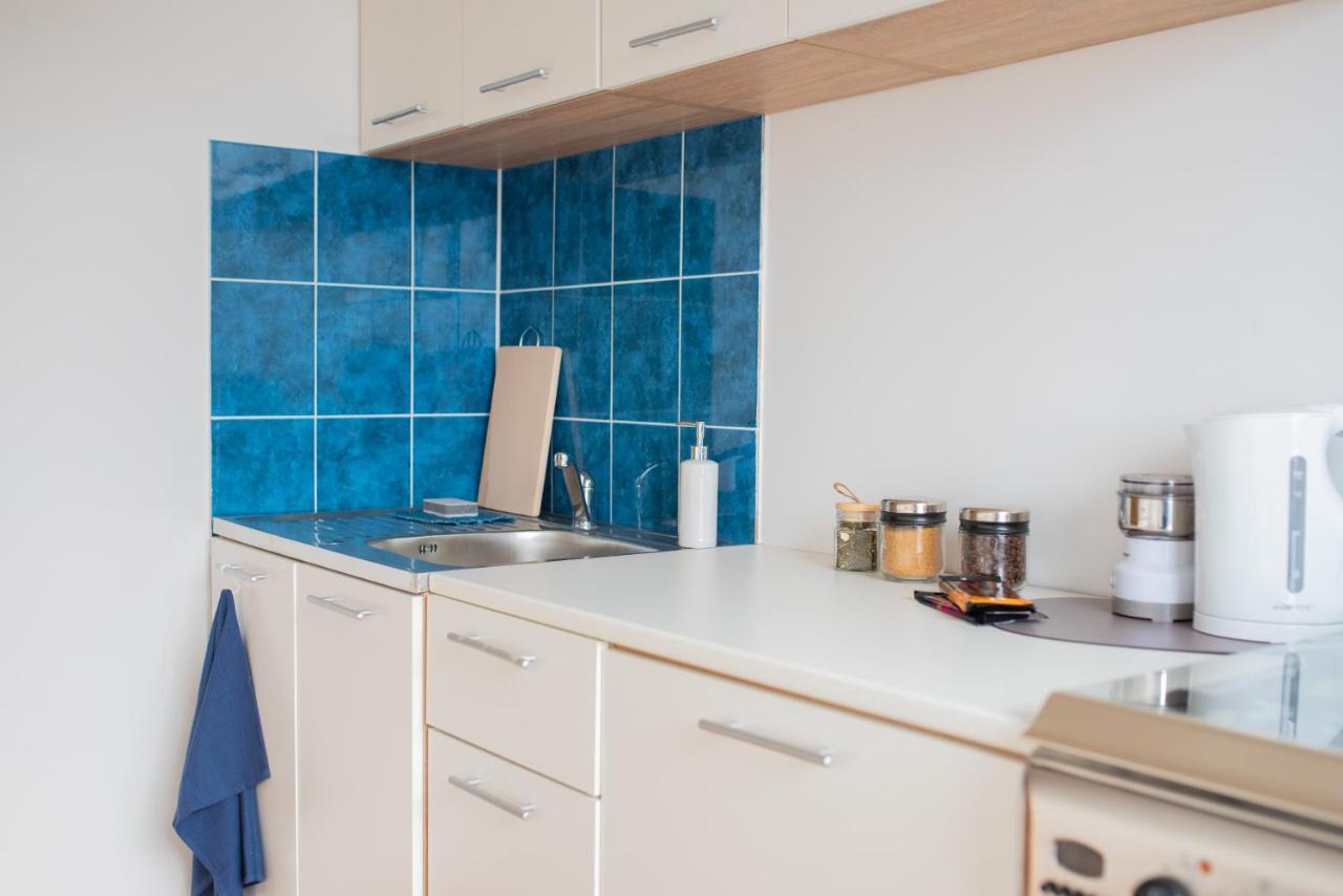 Centro Apartamentai Naujoji Akmene Buitenkant foto